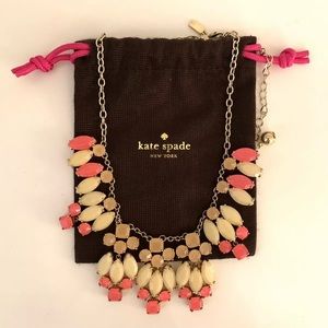 AUTH Kate Spade Necklace - Pink And Cream Tones